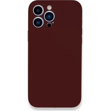 Sh Newface Apple Iphone 13 Pro Max Kılıf Lansman Legant Silikon - Bordo Najmaddin