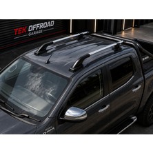 Tek Off Road Garage D-Max Uyumlu Tavan Çıtası Nikel