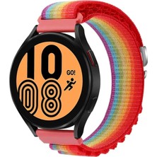 Sh Newface Watch 20MM KR410 Kumaş Kordon - Gökkuşağı 1 Najmaddin
