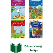 Timaş Çocuk Nurşen Şirin 4 Kitap Seti + Dünya Klasiği Hediye
