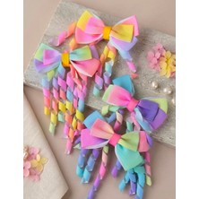 Happy Aksesuar Burgu Sallantılı Karışık Renk 2'li Çocuk Pens Toka