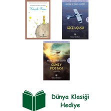 Remzi Kitabevi Antoine De Saint-Exupery 3 Kitap Seti + Dünya Klasiği Hediye