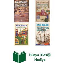 İş Bankası Kültür Yayınları Halil Inalcık 4 Kitap Seti + Dünya Klasiği Hediye