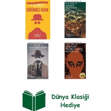 İş Bankası Kültür Yayınları H.g. Wells 4 Kitap Seti + Dünya Klasiği Hediye