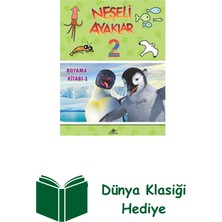 Pegasus Neşeli Ayaklar 2 - Boyama Kitabı 3 + Dünya Klasiği Hediye
