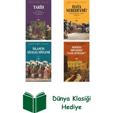 Kronik Kitap Bernard Lewis 4 Kitap Seti + Dünya Klasiği Hediye