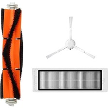 Lin Grup Xiaomi Vacuum Mop 1c (STYTJ01ZHM) Robot Süpürge Uyumlu 3'lü Yedek Parça Seti