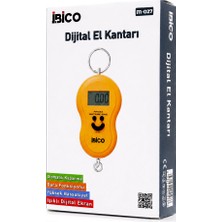EkoAlışverişDünyam Gülen Yüz Dijital Terazi Tartı El Kantarı Kancalı 50KG (5510)