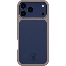 Covpor Santa Barbara Polo Club iPhone 17 Pro Max Için Kılıf Pu Deri Manyetik Şarj Destekleyen Ula Kapak
