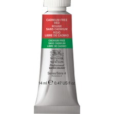 Winsor & Newton : Professional : Tüp Sulu Boya : 14 ml : Cadmium-Free Red