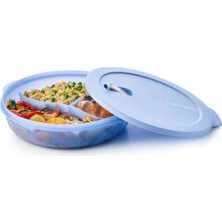Tupperware Micro Bölmeli Kap 1.4l Mor