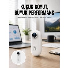 Hep 360° Klipsli Manyetik Spor Kamera Yüksek Çözünürlük Yeni Nesil Najmaddin