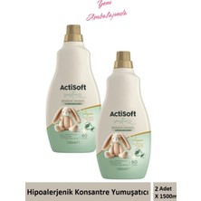 Actisoft Sensitive Hipoalerjenik Konsantre Yumuşatıcı 60 Yıkama x 2 Adet