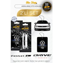Otoshoptr Passat B8.5 R(Beyaz) + R Desing 2'li Set Oto Araç Kokusu