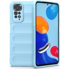 sbodurhome Xiaomi Redmi Note 11 Kılıf Optimum Silikon - Sky Blue