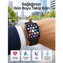 Mey ® Plastik Kordonlu Kalp Atışı Uyku Takibi ve Çağrı Cevaplayabilen Akıllı Saat Najmaddin