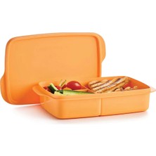 Tupperware Bölmeli Beslenme Kutusu 1l Portakal