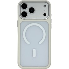 Covpor Sbprc iPhone 17 Pro Max Için Arkası Mat Kenarları Pu Deri M-Safe Destekleyen Grant Kapak