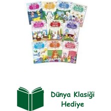 Timaş Çocuk Mini Masallar 4 Set-10 Kitap Takım + Dünya Klasiği Hediye
