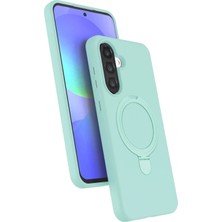 İlk El Grup   Samsung Galaxy A26 Regal Magsafe Standlı Kapak - Su Yeşili
