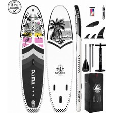 Dama Space Black 3 Finli 335X86X15 Şişme Paddle Board Sup Seti