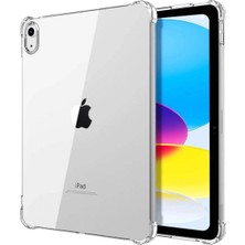Marsilyan™- Apple Ipad 2022 10.9 (10.nesil) Kılıf Anti Shock Tablet Silikon - Şeffaf