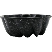 EkoAlışverişDünyam Döküm Göbekli Kek Kalıp Fırıldak Çap: 25CM - Derinlik: 10CM (5510)