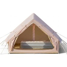 EkoAlışverişDünyam 12 Kişilik 4 Mevsim Şişme Kamp Çadırı Su Geçirmez 210D Oxford Kumaş 12 M2 400X300X200 cm
