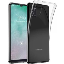Sh Newface Samsung Galaxy A31 Kılıf Lüx Şeffaf Silikon Najmaddin