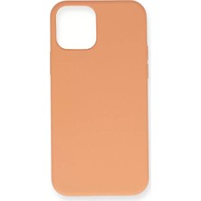 Sh Newface Apple Iphone 12 Mini Kılıf Nano Içi Kadife Silikon - Turuncu Najmaddin