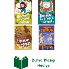 Timaş Çocuk Caner Sarıoğlu 4 Kitap Seti + Dünya Klasiği Hediye
