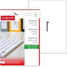 Hakay Beyaz Lazer Etiket, 3 M Uzunluk, Kullanım Kolaylığı Sağlar