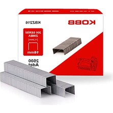 Hakay 16MM Ağır Hizmet Tipi Zımba Teli, 2500 Adet Pakette Sağlam Kullanım