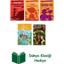 İş Bankası Kültür Yayınları Mark Twain 5 Kitap Seti + Dünya Klasiği Hediye