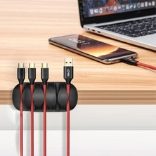Hakay 3 Adet Kablo Tutucu Sabitleyici, Çok Amaçlı Kullanım Için Ergonomik Tasarım