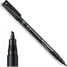 Hakay Siyah Permanent Markör, 1.0-2.5 mm Uç Kalınlığı ile Keskin ve Kalıcı Yazım Sağlar