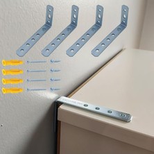 Hakay Deprem Güvenliği Dolap Sabitleme Aparatı – 16X52X100MM Set, Mobilyalar Için Koruma