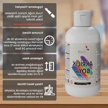 Hakay 250GR Gri Akrilik Boya - Yüksek Kaliteli
