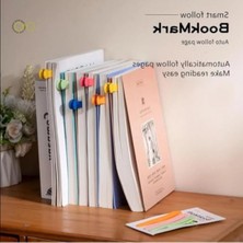 Hakay Silikon Kitap Okuma Ayracı - Mavi Renk, Pratik Kullanım