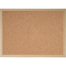 Hakay Büyük Boy 90X60 cm Mantar Pano, 60 Adet Raptiye ile Hediye