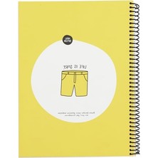 Hakay Hafif Kağıt Stickerli Defter, 80 Yaprak Kareli, 18.5X25CM