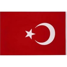 Hakay 100X150 cm Bez Türk Bayrağı, Dayanıklı ve Uzun Süreli Kullanım