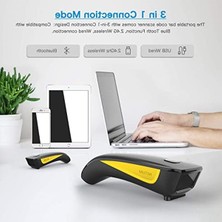 Hakay Kablosuz Barkod Okuyucu - Bluetooth Uyumlu, Kompakt Tasarım