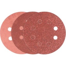 Hakay 6'lı Eksantirik Zımpara Kağıdı Seti, 125 Mm, 60/120/240 Kum, 8 Delik