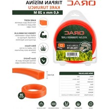 Hakay Kare Tırpan Misinası, 4.0 mm x 28 Metre Uzunluk ile Yüksek Dayanıklılık