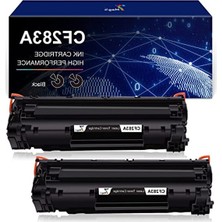 Hakay 2 Paket Uyumlu Siyah Toner - Yazıcı Kartuşu Seti