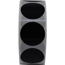 Hakay 30MM x 30MM Opak Yuvarlak Rulo Etiket - 1000 Adet