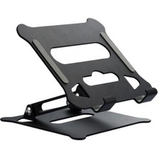 Hakay Ayarlanabilir Katlanabilir Tablet Standı - Paslanmaz Çelik, Portatif