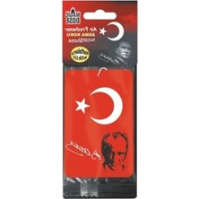 Hakay Asma Karton Koku, Türk Bayrağı Desenli ve Estetik Görünüm