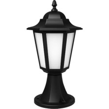 Hakay Set Üstü Bahçe Aydınlatma Lambası, 42 cm Siyah